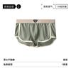 Ropa interior para hombre de jacquard de alta gama de seda de hielo Malla de nailon Seda de hielo Calzoncillos bóxer para hombre Holgados Sencillos Transpirables