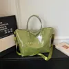 Bolsa Tote de Color Sólido con Estampado de Letras Tendencia Transfronteriza Ventas Directas de Fábrica Bolsos de Verano para Mujer Bolsos de Mujer Más Vendidos Personalizable