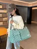 2025 Nova Bolsa Esportiva Fitness da Moda Grande Capacidade Separação de Seco e Molhado Bolsa Esportiva Feminina de Ombro Transversal Fitness Yoga