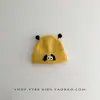 Toucas para Bebês para Outono e Inverno, Toucas de Lã Tricotadas Fofas, Toucas Quentes para Recém-Nascidos e Bebês, Toucas Modernas para Bebês de Poucos Meses