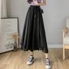 Calça Pantalona Feminina Chiffon Estilo Coreano Solta Emagrecedora Versátil Caimento Elegante Calça de Tornozelo Nova Primavera e Verão 2021 Saiote Tendência