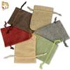 Bolsa de Linho com Cordão para Joias, para Guardar Pulseiras e Acessórios, Estilo Artístico