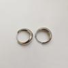 Coreia do Sul Dongdaemun popular rodada orelha studs brincos geométrico ouro-chapeado círculo orelha jóias moda feminina simples
