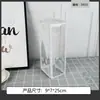 Dia do Professor flor eterna Flor sabão flor rosa caixa de presente transparente caixa vazia PVC papelão branco janela totalmente transparente