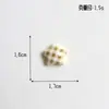 Bóia de natação para praia, presilhas de cabelo de cola de creme DIY frescas e simples, acessórios de resina para capa de celular caseira, materiais de decoração para fivela de sapato