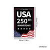 Producto Nuevo Transfronterizo 2026 Día de la Independencia Americana 250º Aniversario Bandera de Jardín Nueva Decoración Exterior para Patio Tela al por Mayor
