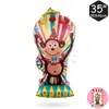 Soporte de Base 3D para Tarjeta Individual Tema de Circo Decoración de Fiesta de Cumpleaños Diseño de Pared de Fondo Globos de Película de Aluminio