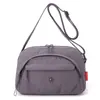 2026 Verano Nuevo Bolso de Hombro con Cremallera de Nailon para Mujer Simple Versátil Impermeable Nicho Almacenamiento Bolso de Moda