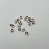 Boutique de joyería para uñas K9 cristal natural 6MM forma de corazón de durazno taladro de vidrio puntiagudo taladro con forma chapado taladro para uñas