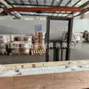 Suporte de rolo ranhurado de PTFE rolo não motorizado paralelo rolo de buffer de transportador de mineração correia transportadora