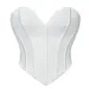 Top Tubo com Padrão Fosco Preto Personalizado Sexy Palaciano Feminino Corset Fofo em Formato de Coração Modelador Ombro a Ombro