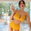Traje de baño de moda 2022, dividido, de cintura alta, espalda descubierta, para playa, resort, aguas termales [primera generación]]