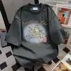 Camiseta Casual Solta de Manga Curta com Design de Nicho, Letras Personalizadas e Estampas Fofas para Homens e Mulheres no Verão, Tops Ins