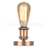 Portalámparas de Techo Industrial Retro Portalámparas de Tornillo E27 Barra Superficie de Ingeniería Base de Bombilla Accesorios para Lámparas