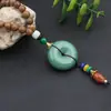 Estilo Étnico Corrente de Lã Colar Longo Decorações Pingente Feminino Outono e Inverno Versátil Atmosférico High-end Vintage Acessórios de Roupa