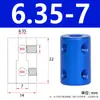 Acoplamento Rígido de Liga de Alumínio Eixo de Motor Conector de Diâmetro Variável Adaptador Fixo Modelo de Barco Modelo de Carro Modelo de Aeronave Modelo de Metal