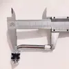 Buje de rueda forjado de dos piezas modificado codo especial en forma de L de 7 formas ángulo de 90 grados invisible ultracorto con válvula de presión de neumáticos