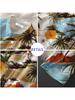 Camisa Casual Retro Estilo Americano Estilo Hong Kong Manga Corta Playa Hawái Ropa de Playa para Hombre Camisa de Hombre
