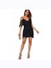2023 Falda Sling para Mujer de Amazon Europa y América Moda Sexy de Club Nocturno Vestido con Flecos y Cadera con Bolsa en Stock Venta al por Mayor