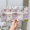 Meias Novas de Outono e Inverno Mian Kao para Mulheres Meia-Calça Meio da Panturrilha Meias de Desenho Animado para Mulheres Estilo Japonês Estilo College Estilo Coreano Meias de Algodão para Estudantes