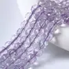 Contas de cristal facetado de vidro, contas soltas para pulseiras artesanais DIY, correntes de celular, acessórios de joias com contas, estoque do fabricante disponível para atacado