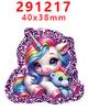 Acessórios de Acrílico Desenho Animado com Glitter Transfronteiriço Acessórios para Joias DIY de Resina Patch Grampo de Cabelo Grampo de Cabelo Gt-Z-291217