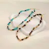 Collar de Piedra Ojo de Tigre Color Caramelo de Alta Gama con Abalorios, Estilo de Lujo Ligero Vintage, Cadena para Suéter de Piedras Preciosas Coloridas