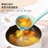 Nuevo utensilio de cocina de silicona grado alimenticio colador de aceite cuchara para sopa espátula de silicona sartén antiadherente espátula especial traje de cuchara para sopa en stock