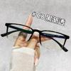 5872 Nuevo Modelo Armazones para Gafas Tr90 para Hombres, Estilo Retro Artístico para Estudiantes, Se Pueden Montar Lentes Graduados, Patillas Antideslizantes, Armazones para Gafas Ultraligeros Venta al por Mayor