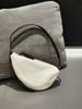 Riñonera de Piel de Cordero Curtida Vegetal de Capa Superior Bolso Cruzado para Mujer Primavera y Verano 2025 Bolso Cruzado de Hombro Único de Nicho Bolso Dumpling