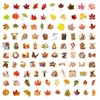 100 Folhas de Adesivos de Desenho Animado Floresta Qiuri Folha de Bordo Animal Decoração Transfronteiriça Carro Copo de Água Adesivos de Bagagem Atacado