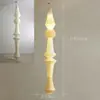 Lustre de seda Isamu Noguchi, lustre para janela de apartamento duplex estilo japonês, lustre para quarto, sala de jantar, lustre para escada de villa duplex loft