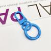 Llavero Combinado de Pestillo de Puerta con Cierre de Resorte Colorido Colgante Pequeño Anillo de Resorte Colorido Accesorios para Joyería DIY