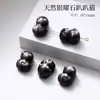 Peça Semi-acabada Esculpida Estrela de Arco de Obsidiana Prateada Natural Fábrica de Acessórios Feitos à Mão Venda Direta Acessórios para Joias DIY