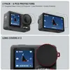 Dajiang Action5pro Película Templada Cubierta de Silicona para Lente Película Protectora Accesorios para Pantalla Amazon Transfronterizo Velocidad