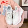 Zapatos Huili para mujer, zapatillas de malla transpirable con suela gruesa, nuevo modelo de otoño 2026, suela suave, ligeros, versátiles para fitness y running