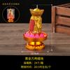Bolsa de dinero un cubo de oro cornucopia cosas buenas suceden ginseng ruyi árbol de la fortuna vela a prueba de viento vela de loto fabricantes