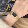 Melissa Mishali Reloj de Mujer de Moda Nuevo Reloj Pequeño Plateado Diamante Elegante Cuadrado Esfera Pequeña Correa de Acero Vivo