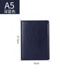 Cuaderno de Negocios A5 con Logo Personalizado, Cuaderno de Cuero Suave Grueso para Reuniones y Uso de Oficina, Cuaderno Rayado con Cierre Magnético
