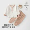 Conjunto de Ropa Interior Larga de Otoño para Bebé Primavera Otoño Invierno Ropa para Bebés Ropa de Casa para Niños Pijamas para Niñas Ropa Interior Térmica para Niños