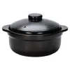 Panela de cozimento comercial picante para hot pot, resistente a altas temperaturas, panela para macarrão de batata, panela pequena de barro para queimar a seco doméstico