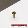 Fivela de Alça de Couro Fivela de Cabeça de Metal Latão Parafuso de Liga Acessórios de Fivela de Cobre Alça de Couro Estilo Japonês Fivela de Metal