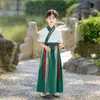 Nuevo Traje Tang de Estilo Chino de Alta Gama para Niños, Ropa de Estilo Antiguo para Niños, Vestido de Princesa para Niñas, Verano