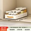 Caja de almacenamiento extraíble para gabinete retráctil, cesta extraíble para cajón de cocina, estante de almacenamiento, estante para botes de condimentos bajo el fregadero