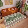 Alfombra Persa para Sala de Estar, Felpudo Turco para Hotel B&B, Sofá, Mesa de Café para el Hogar, Dormitorio, Piso Completo