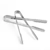 Stock Listo de Fábrica Pinzas para Hielo de Acero Inoxidable Pinzas para Cubitos de Hielo Pinzas para Pan Pinzas para Alimentos Pinzas de Buffet Suministros de Cocina Wardbao