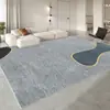 Alfombrilla de Suelo para Sofá de Alta Gama Estilo Crema, Sin Lavado, Alfombrilla Antideslizante para Ventana Saliente, Alfombra de Mesita de Noche para Dormitorio, Alfombra de Mesa de Centro de Lujo Ligero, Alfombra para Sala de Estar
