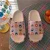 Moda Coreana Sandalias y Pantuflas Populares en Internet Verano 2022 Verano Nuevas Zapatos Casuales de Playa de Suela Gruesa para Mujer 5529ystx