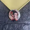 Cazador de demonios: Kimetsu No Yaiba Serie Oiran Insignia Doble Destello Insignia de Barra Nezuko Tanjiro Hojalata Oiran Edición Limitada