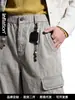 Pantalones de trabajo retro americano para hombre Jiezhan, 26 nuevos artículos de otoño, estilo callejero moderno, algodón puro, pantalones casuales desgastados